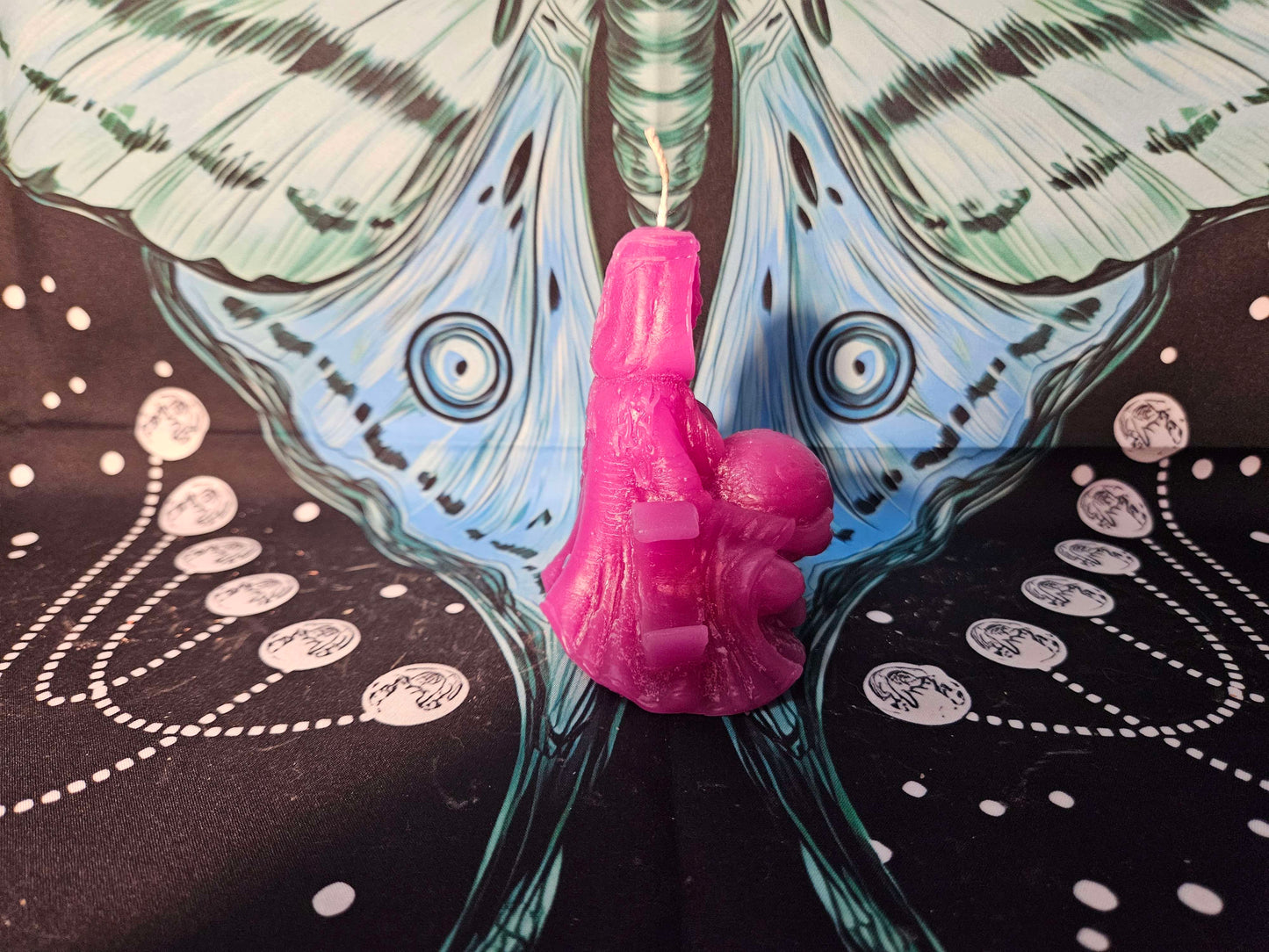 Moon Goddess Paraffin Candle – Divine Light, Feminine Power